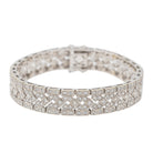 Bracelet en or blanc et diamants - Castafiore