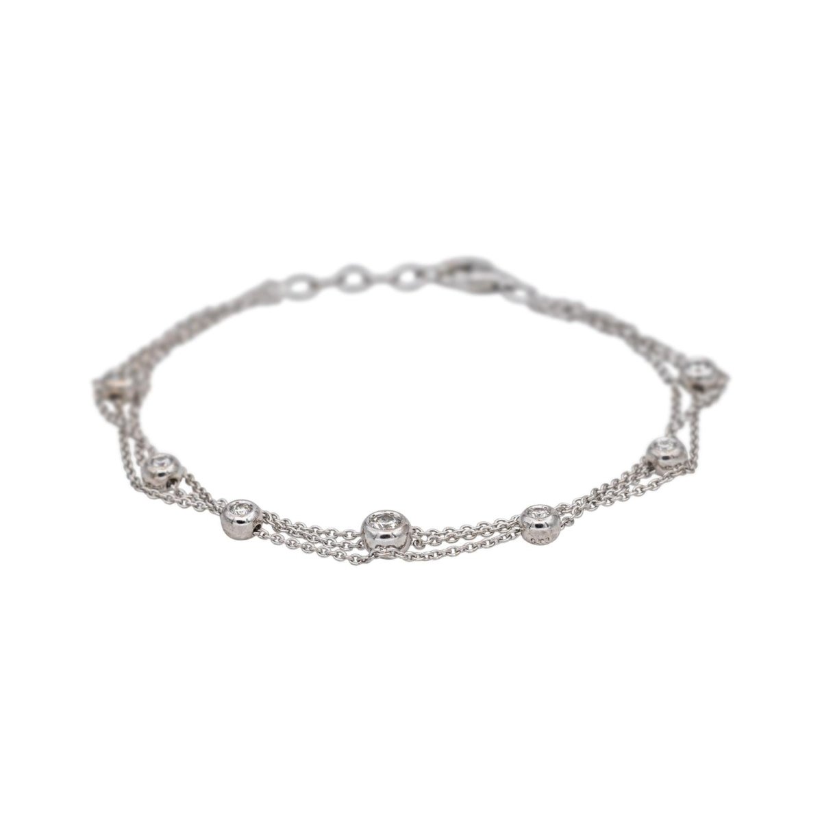 Bracelet White gold diamond