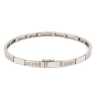 Bracelet en or blanc et diamants - Castafiore