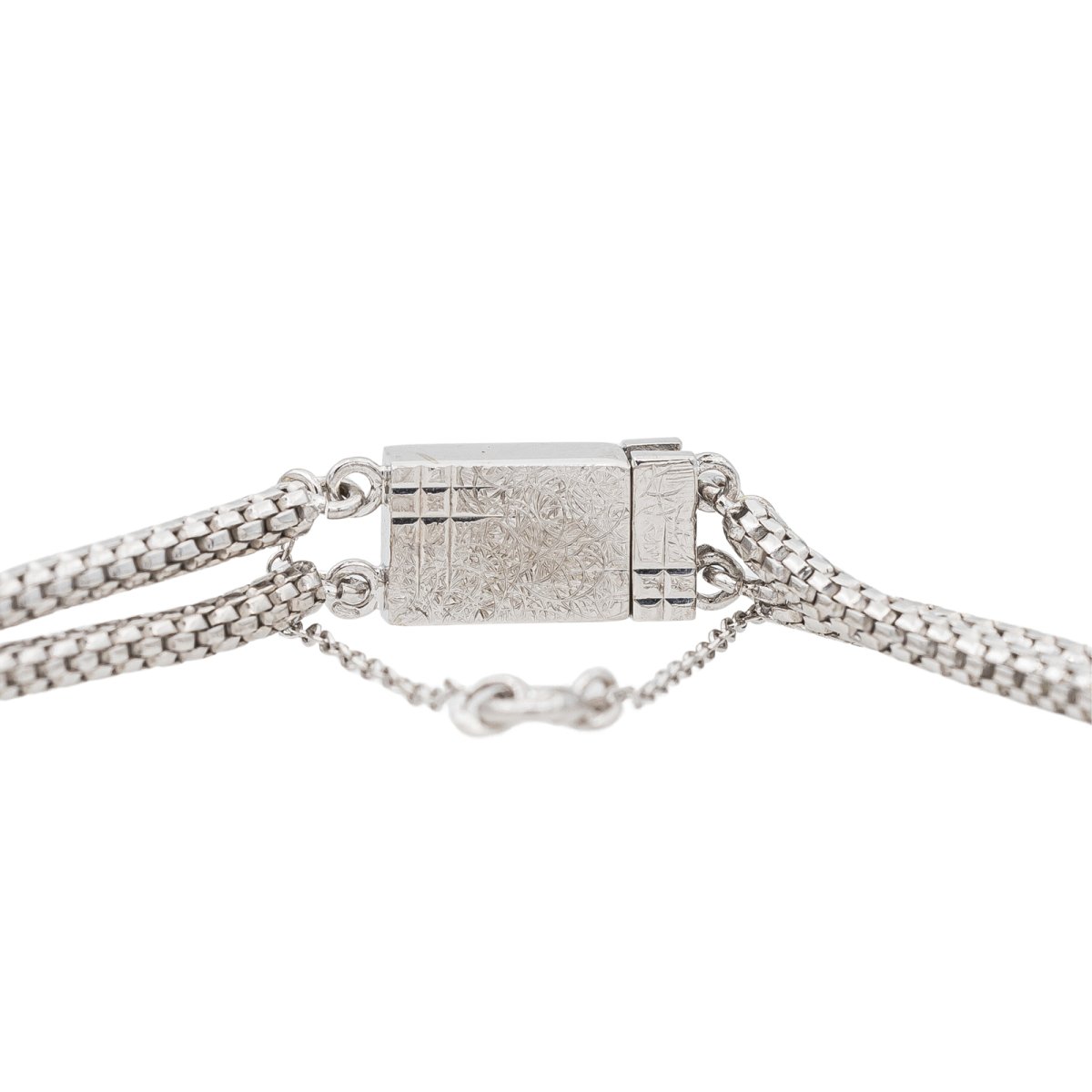 Bracelet en or blanc et diamants - Castafiore