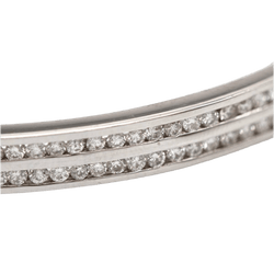 Bracelet en or blanc et diamants - Castafiore