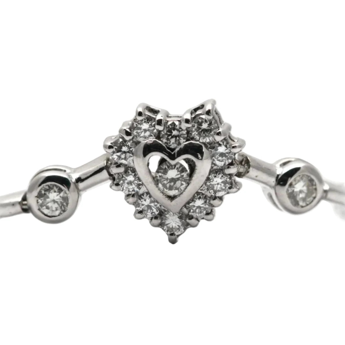 Bracelet en or blanc et diamants - Castafiore