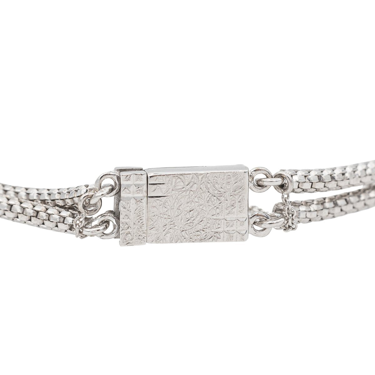 Bracelet en or blanc et diamants - Castafiore