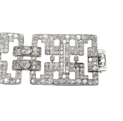 Bracelet en or blanc, platine et diamants - Castafiore