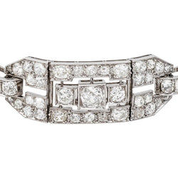 Bracelet en or blanc, platine et diamants - Castafiore