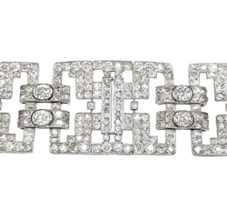 Bracelet en or blanc, platine et diamants - Castafiore
