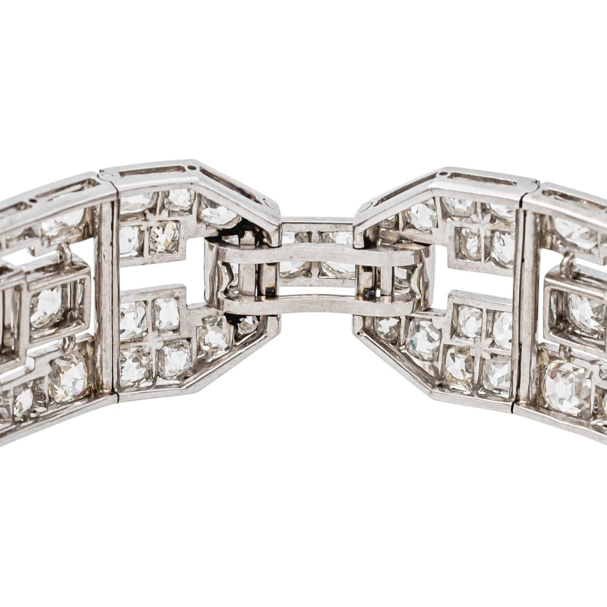 Bracelet en or blanc, platine et diamants - Castafiore