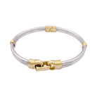 Bracelet en or et acier - Castafiore