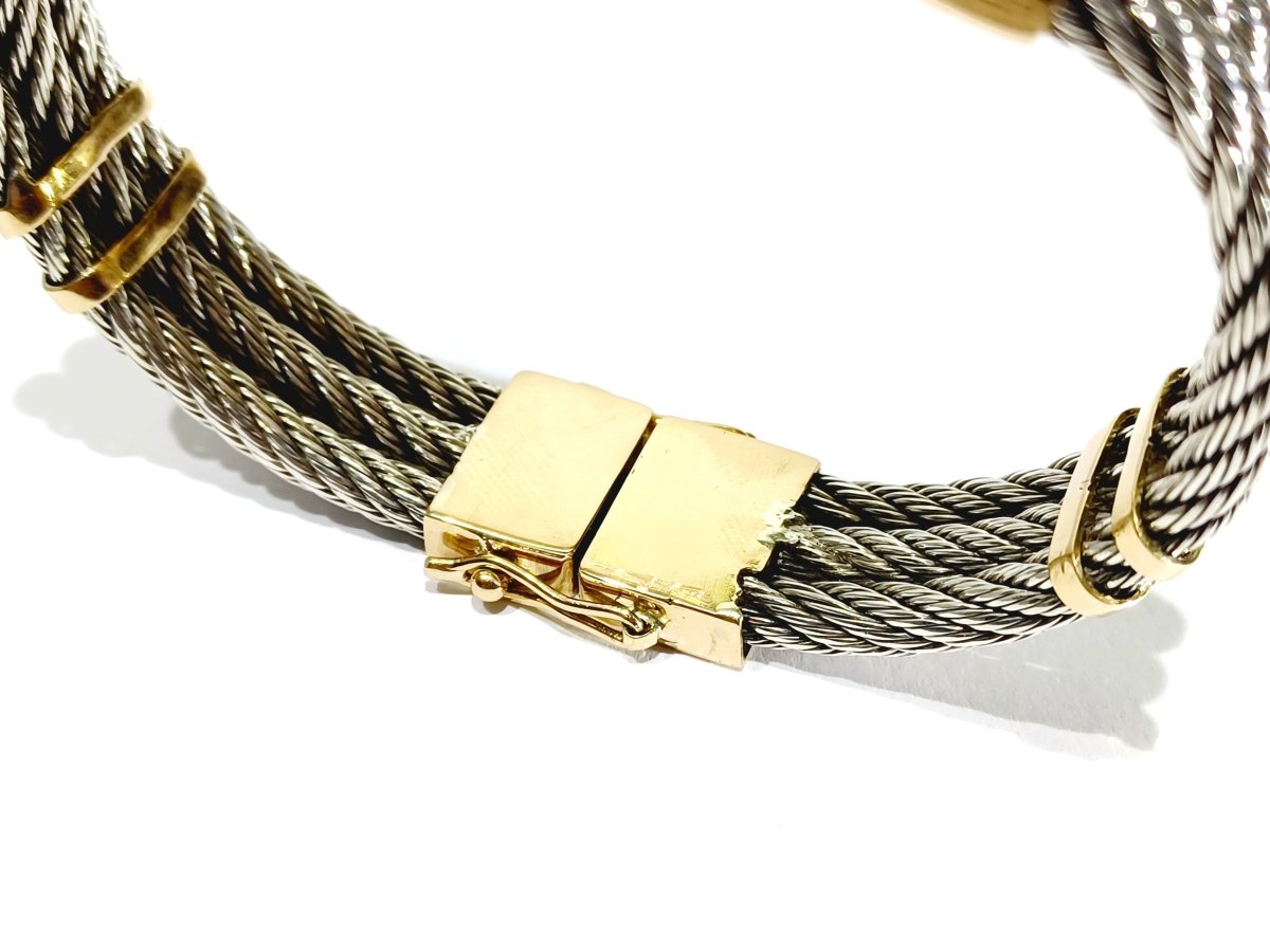 Bracelet en or et argent - Castafiore