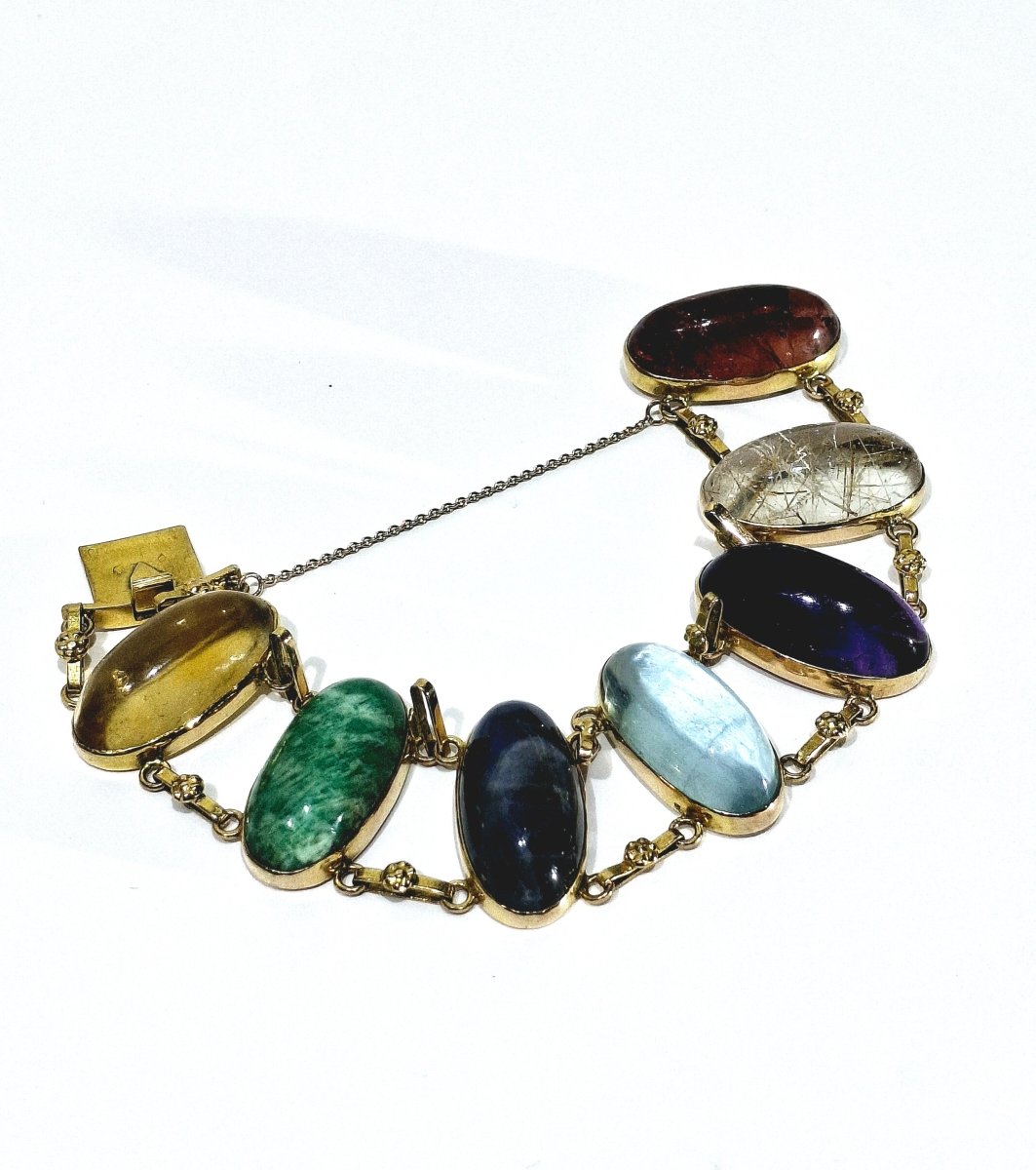 Bracelet en or et pierres - Castafiore