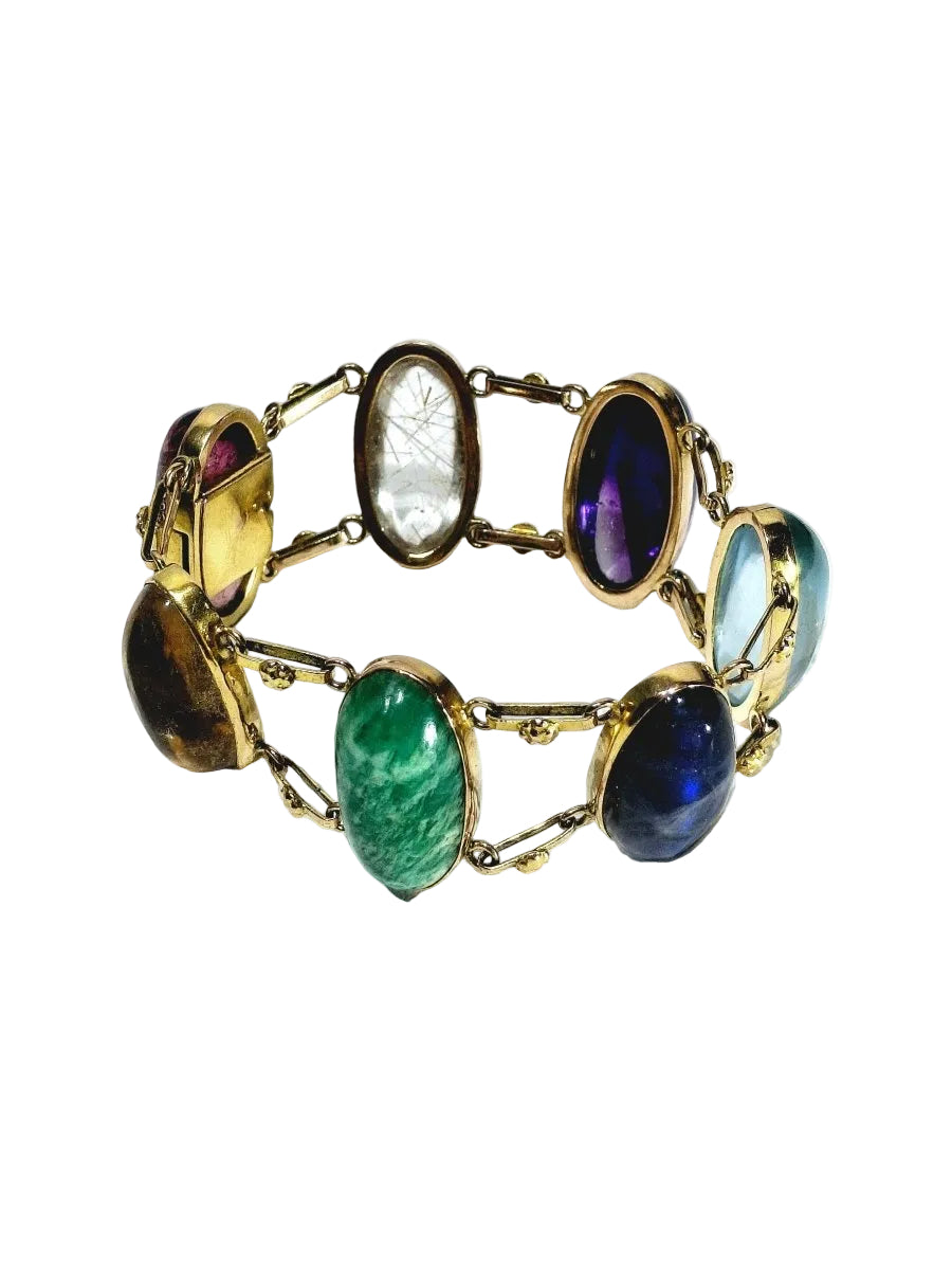 Bracelet en or et pierres - Castafiore