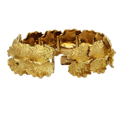 Bracelet en or feuilles - Castafiore