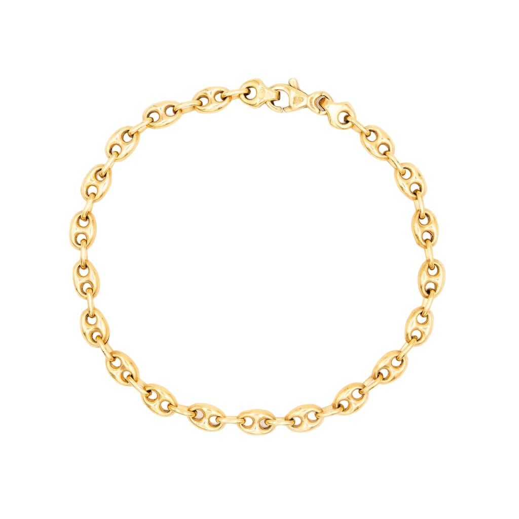 Bracelet en or jaune - Castafiore