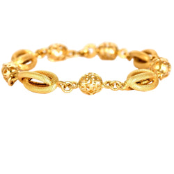 Bracelet en or jaune - Castafiore