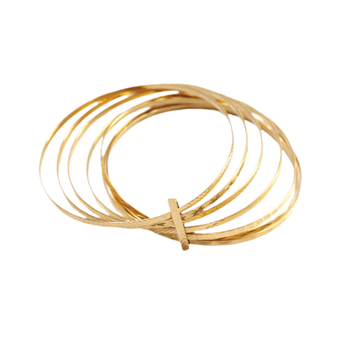 Bracelet en or jaune - Castafiore