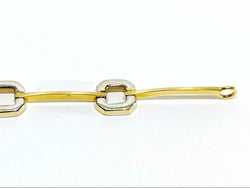 Bracelet En Or Jaune Et Blanc - Castafiore