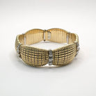 Bracelet en or jaune et blanc, et diamants - Castafiore