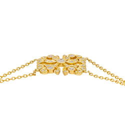 Bracelet en or jaune et diamants - Castafiore