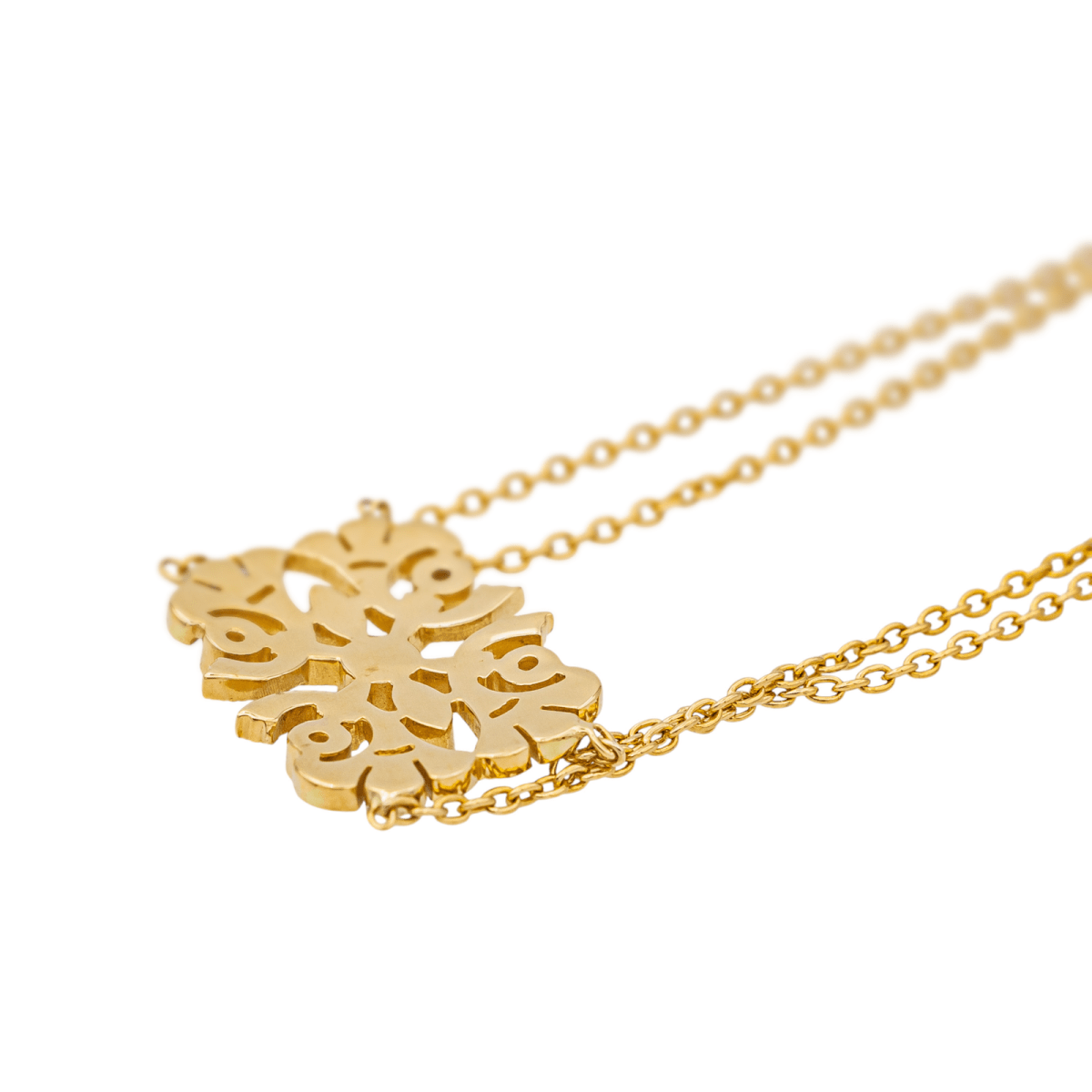 Bracelet en or jaune et diamants - Castafiore