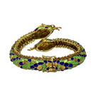 Bracelet en or jaune et émail - Castafiore