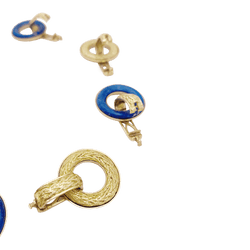 Bracelet en or jaune et lapis lazuli - Castafiore