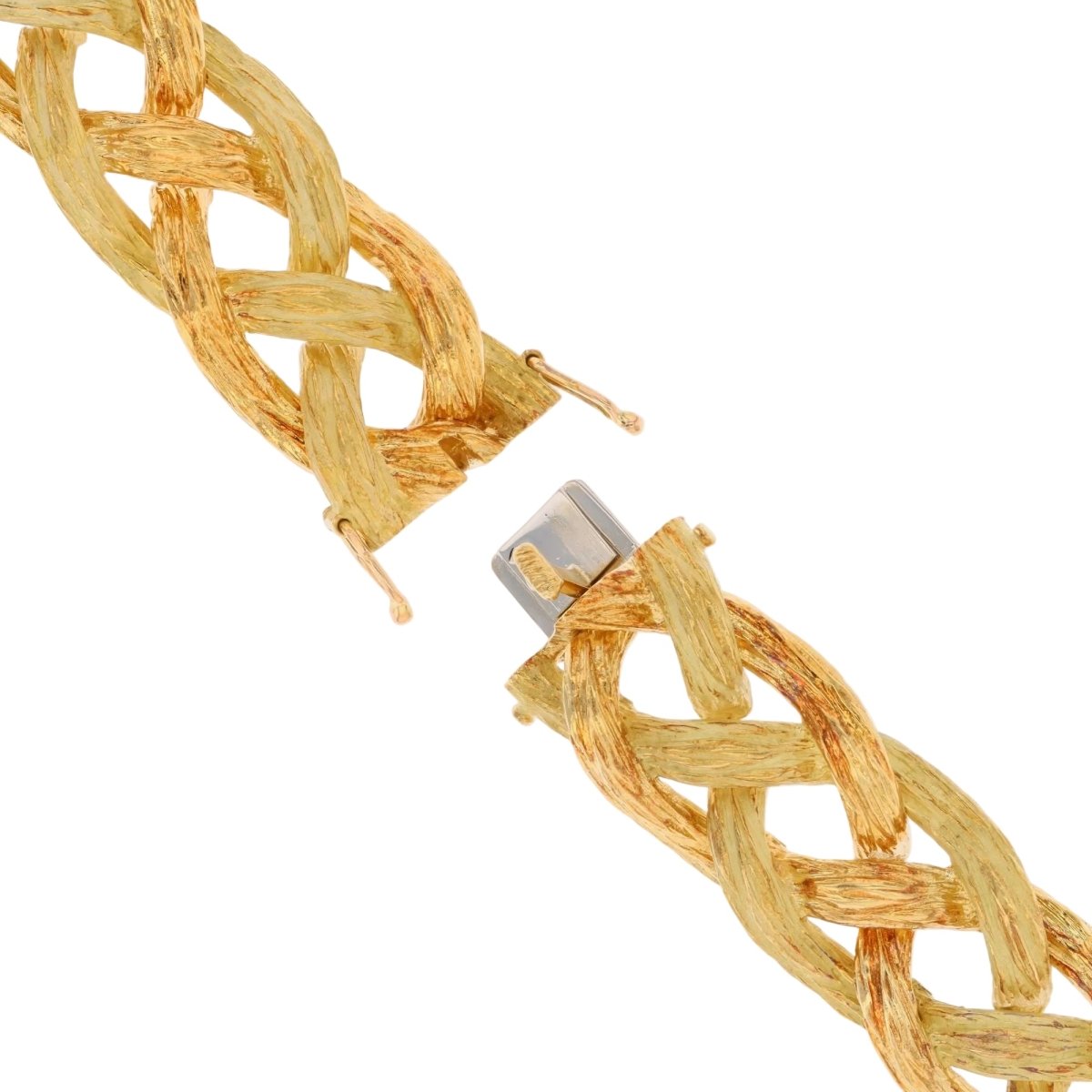 Bracelet en or jaune et or vert - Castafiore