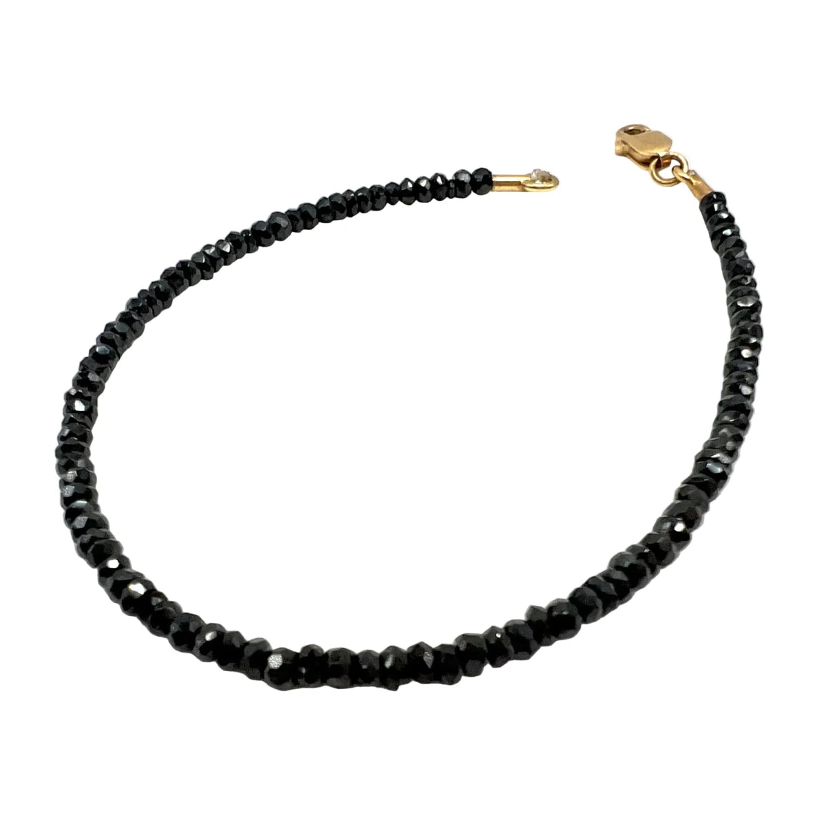 Bracelet en or jaune et spinelles - Castafiore