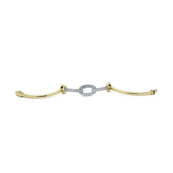Bracelet équestre deux ors - Castafiore