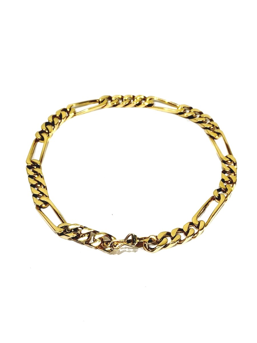 Bracelet Figaro en or rose - Castafiore