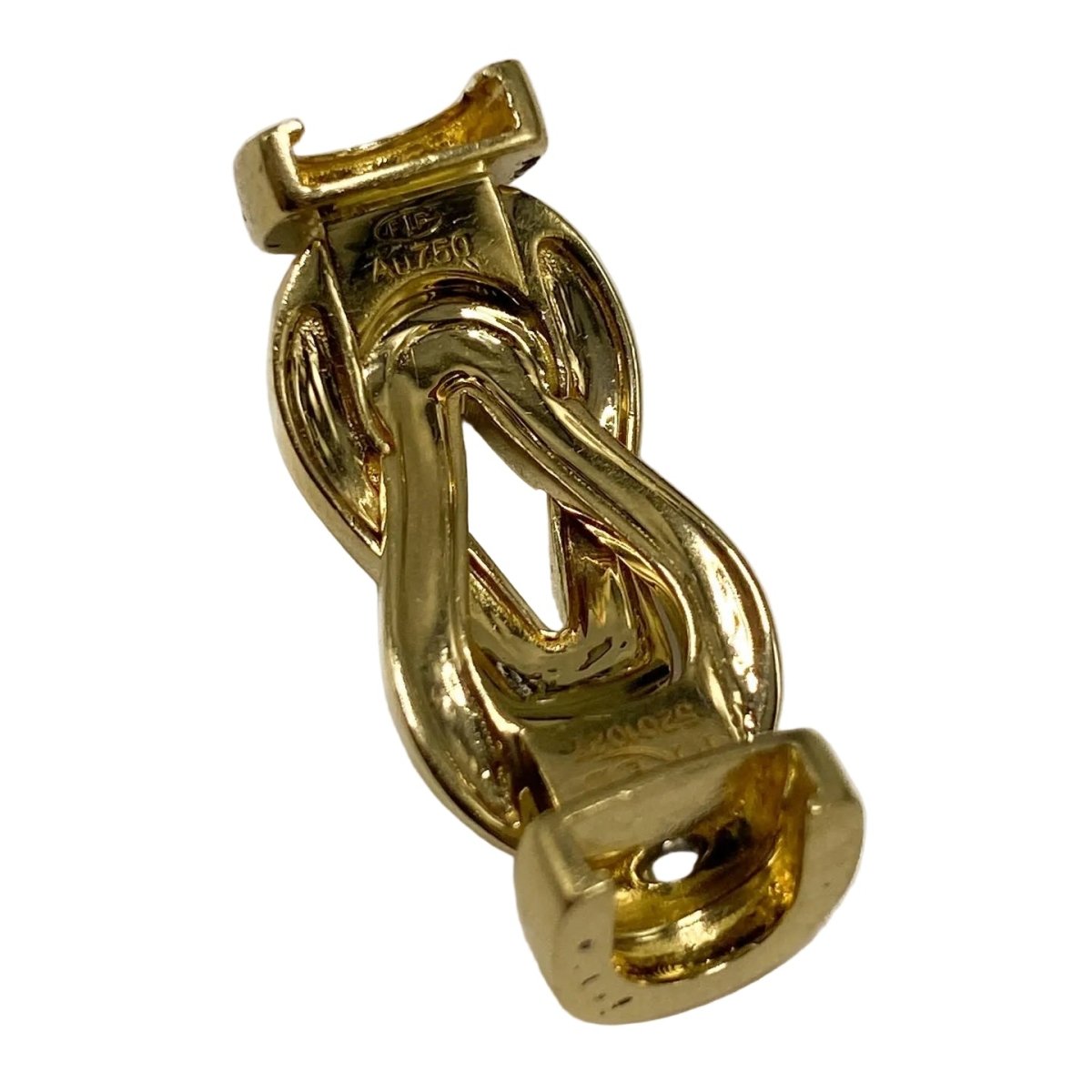 Bracelet FRED "Chance Infinie" GM en or jaune, acier et diamants - Castafiore