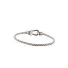 Bracelet FRED "Force 10" en or blanc et acier - Castafiore