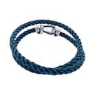 Bracelet FRED "Force 10" en or blanc et acier - Castafiore