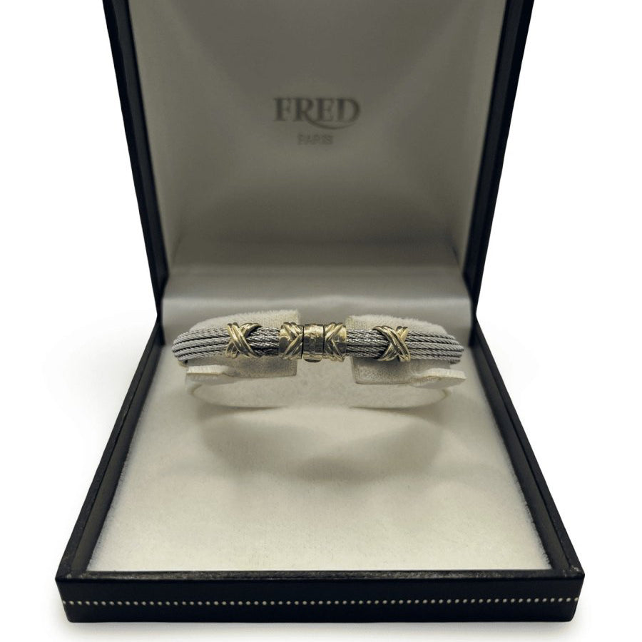 Bracelet FRED Force 10 en or jaune - Castafiore