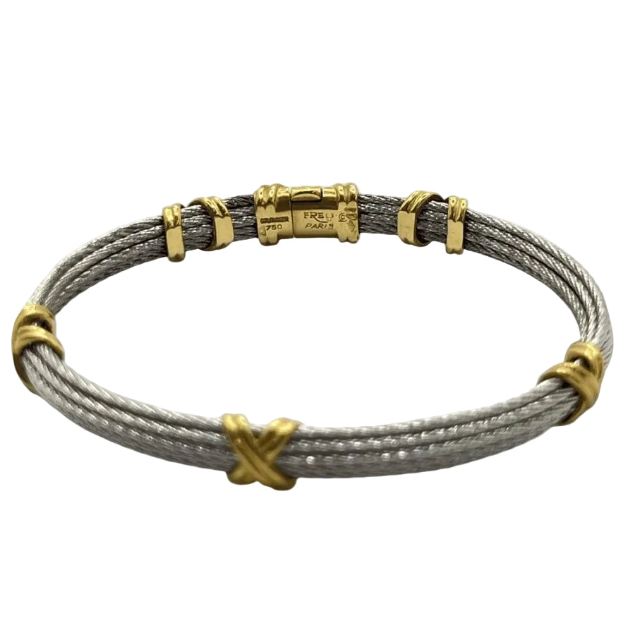 Bracelet FRED Force 10 en or jaune - Castafiore