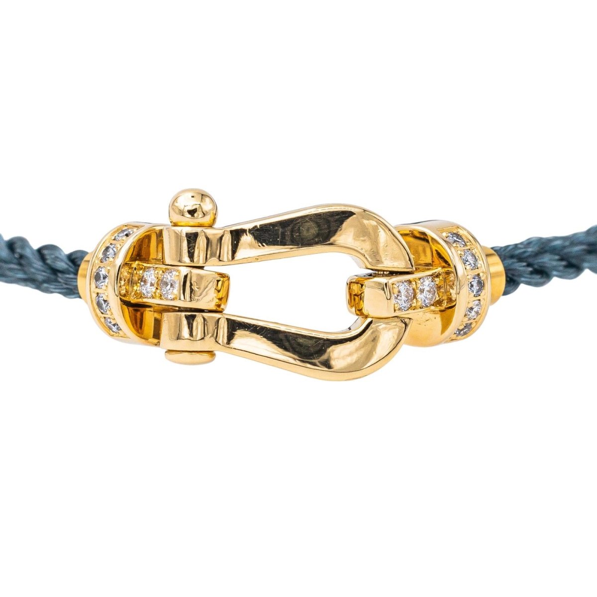 Bracelet FRED "Force 10" en or jaune et diamant - Castafiore