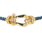 Bracelet FRED "Force 10" en or jaune et diamant - Castafiore