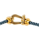 Bracelet FRED "Force 10" en or jaune et diamant - Castafiore