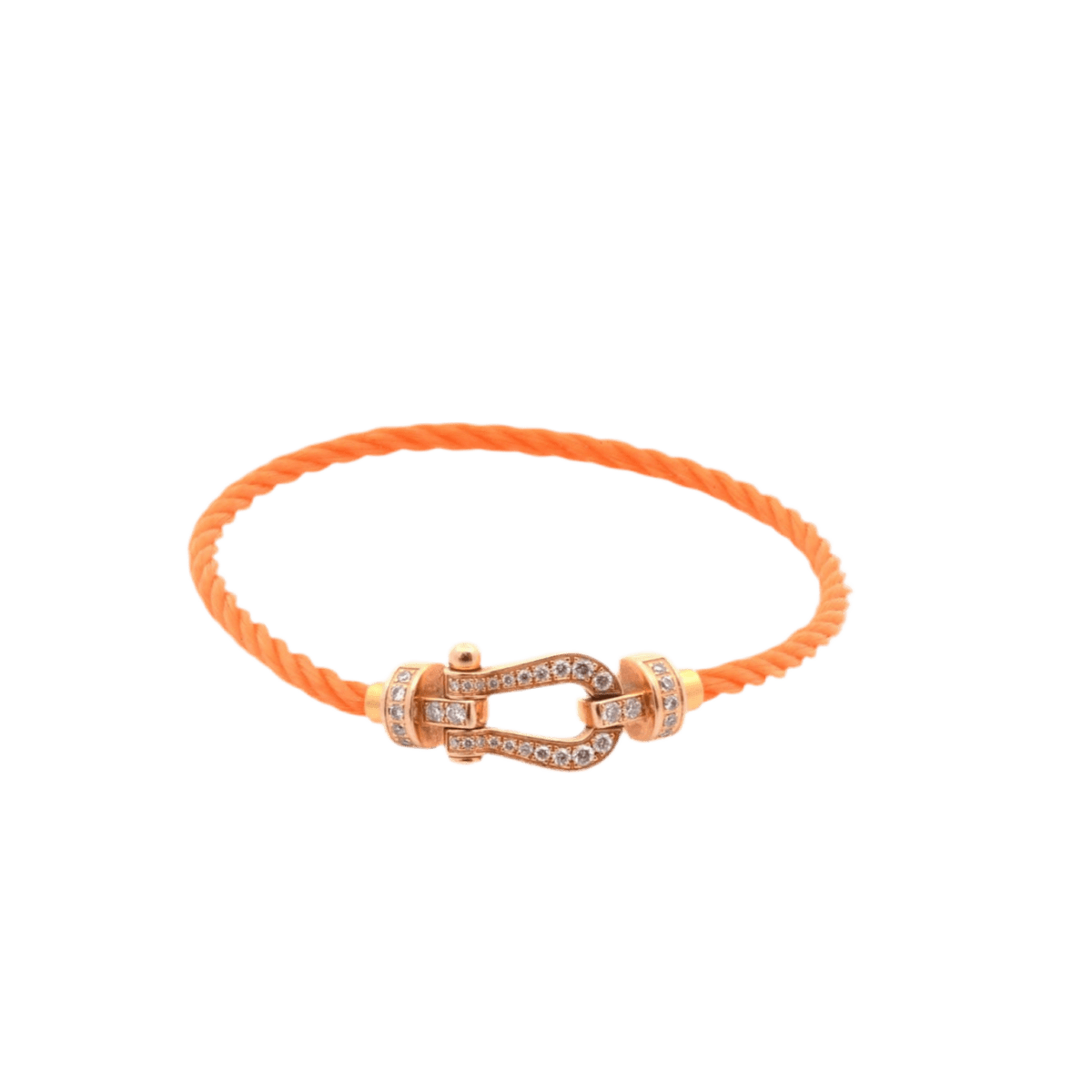 Bracelet FRED "Force 10" en or jaune et diamants - Castafiore