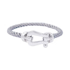 Bracelet FRED "Force 10" en platine et acier - Castafiore