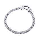 Bracelet FRED "Force 10" en platine et acier - Castafiore