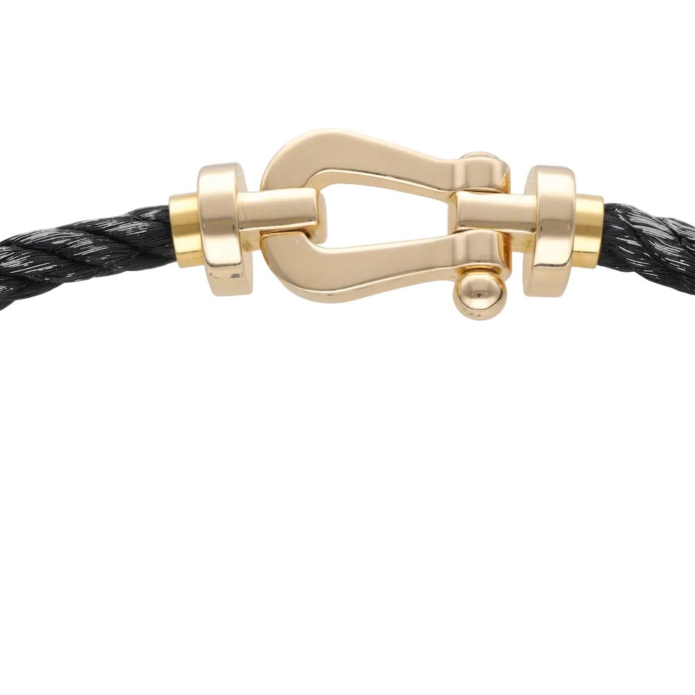 Bracelet FRED "Force 10" GM en or jaune - Castafiore