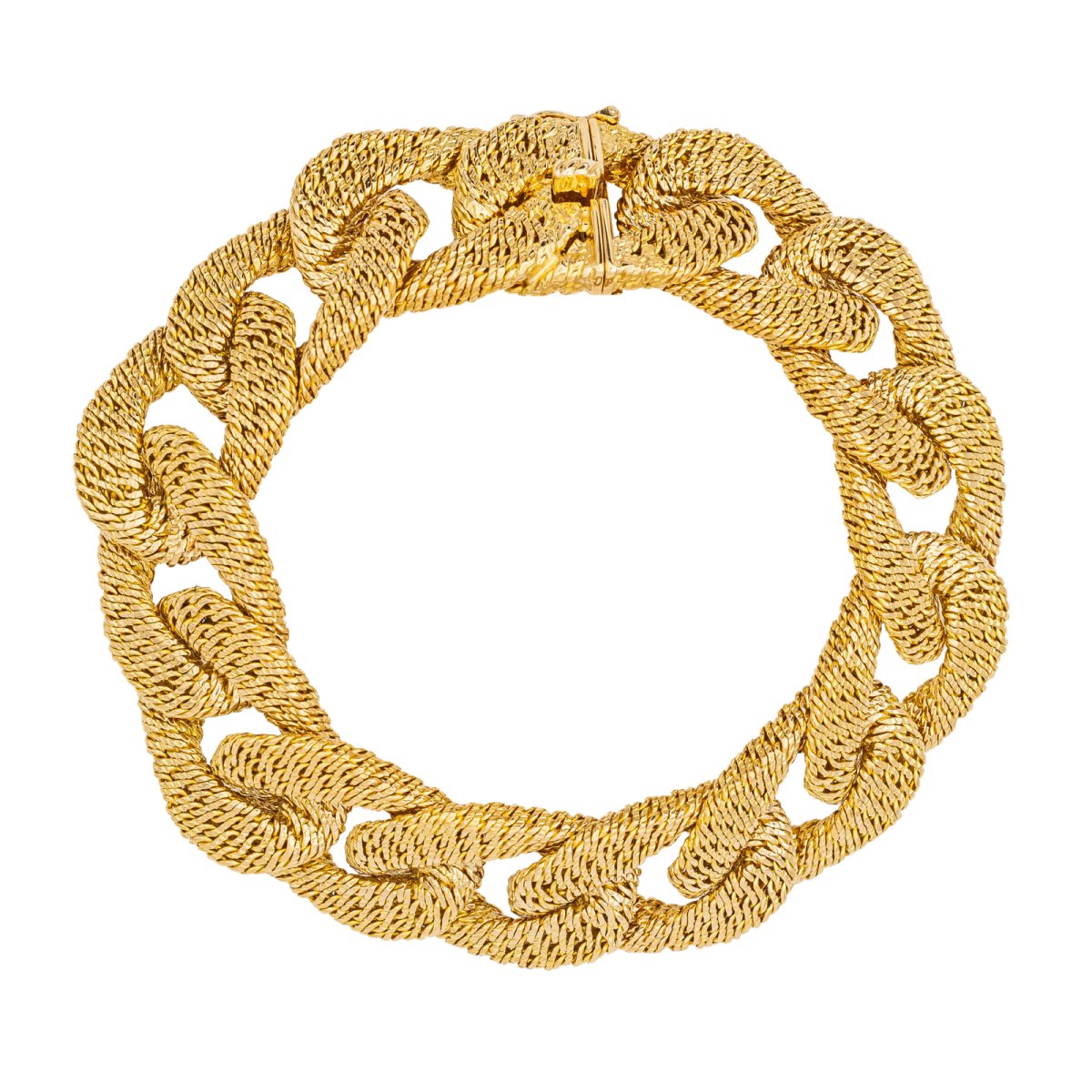 Bracelet GEORGES LENFANT en or jaune - Castafiore