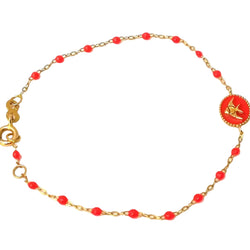 Bracelet GIGI CLOZEAU Poisson ange en or jaune et résine - Castafiore