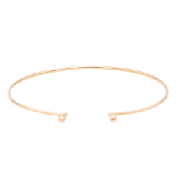 Bracelet GINETTE NY Jonc en or rose - Castafiore