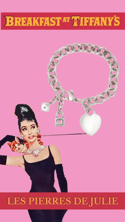 Bracelet Gourmette Cœur Tiffany & Co. Argent 925 Millièmes - Castafiore