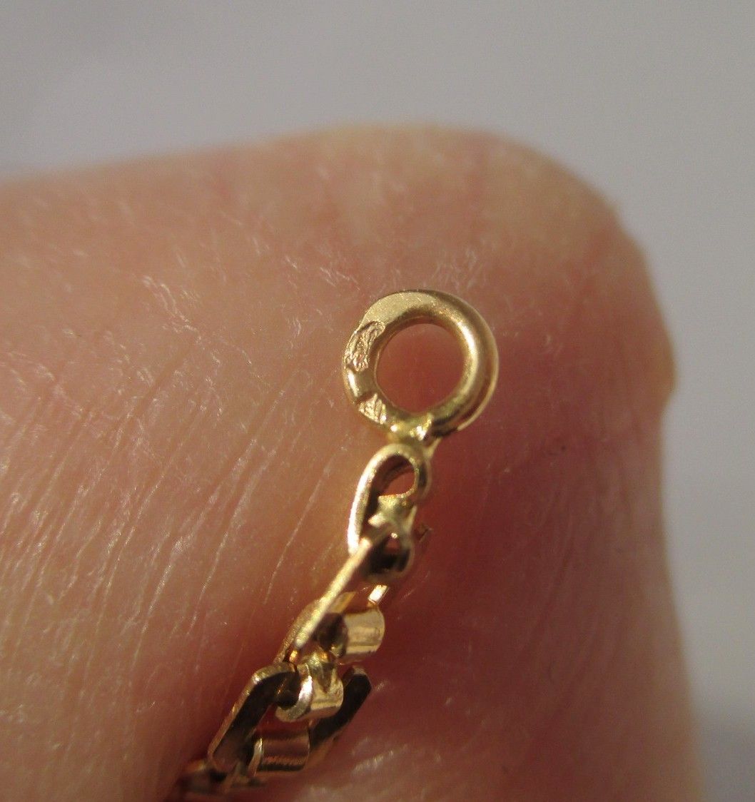 Bracelet gourmette d'identité en or rose - Castafiore