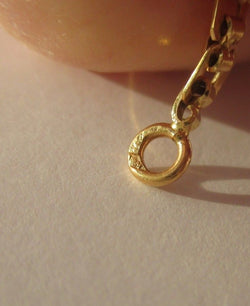 Bracelet gourmette d'identité en or rose - Castafiore