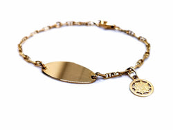 Bracelet Yellow gold curb chain