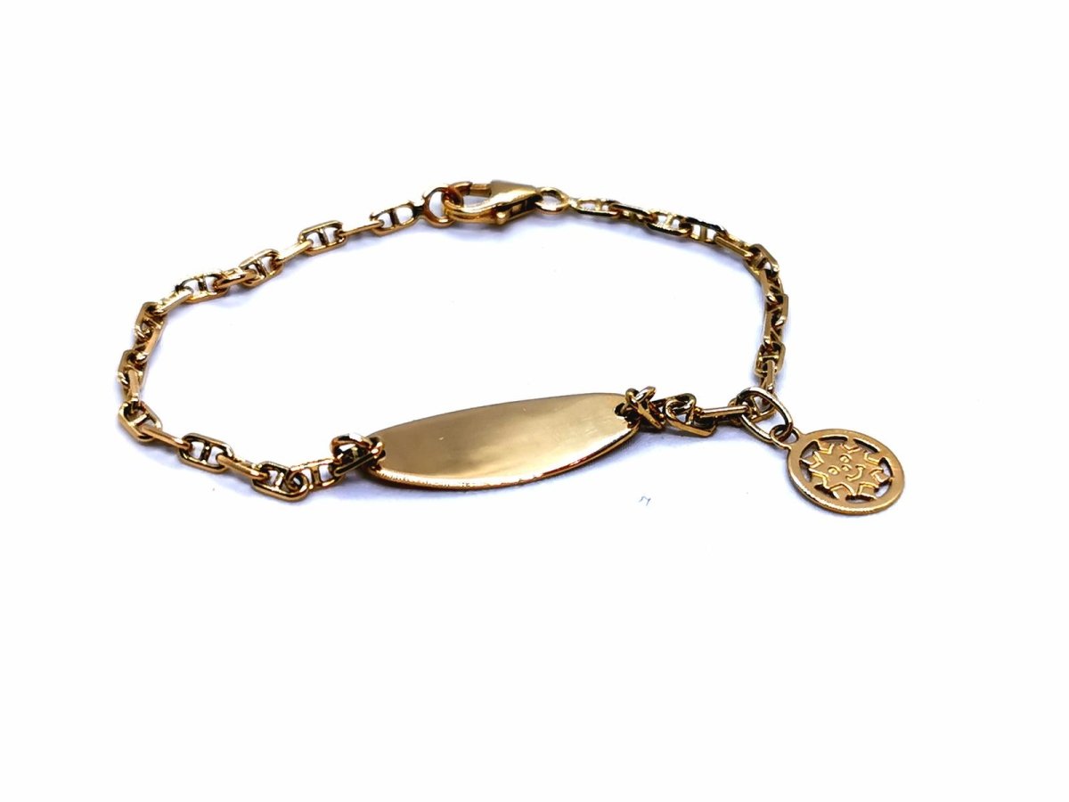 Bracelet Yellow gold curb chain
