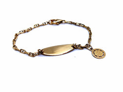 Bracelet Yellow gold curb chain